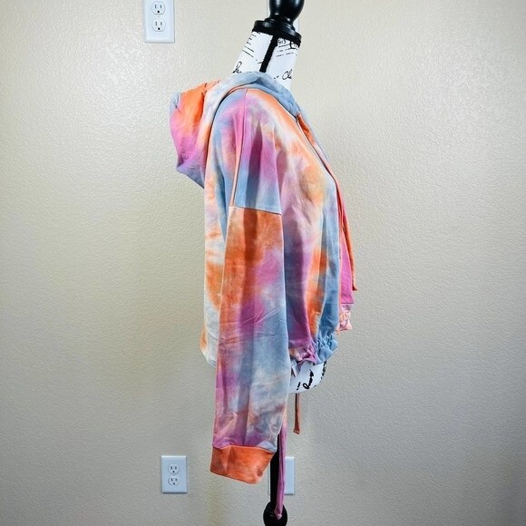 Blank NYC Pink sweater women sweet spot sweater long sleeve hoodie size M boho - Picture 9 of 12